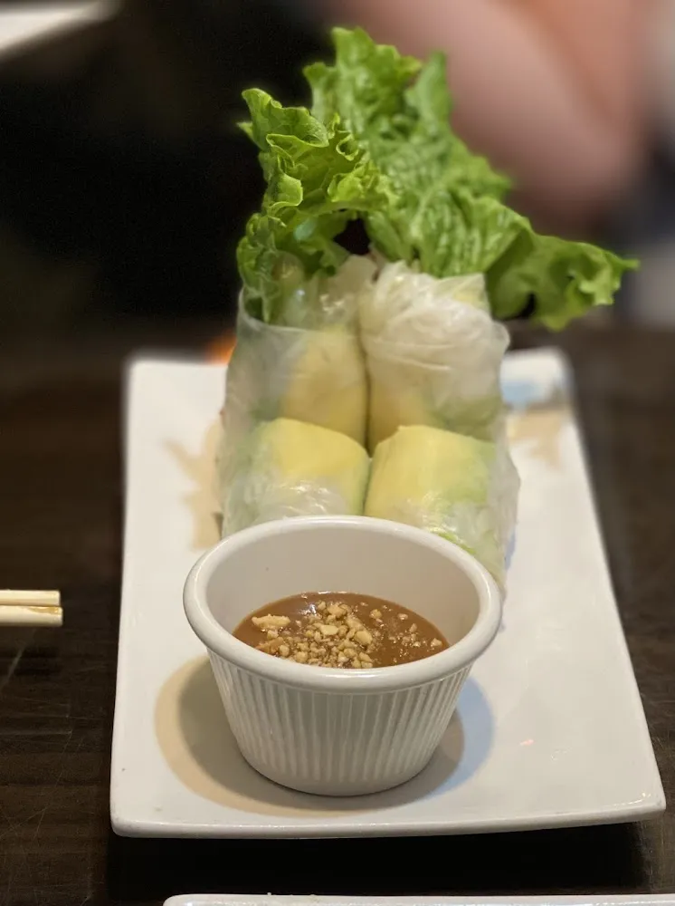 Grill Beef Summer Rolls